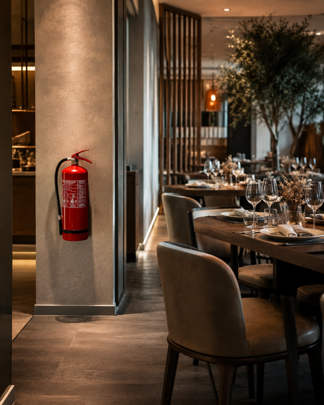 Protección contra incendios para restaurantes hoteles y hostelería